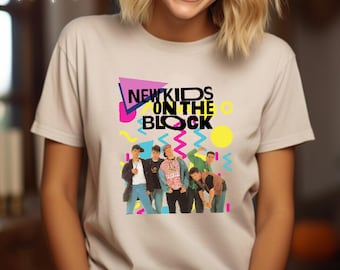 Camiseta vintage de niña NKOTB, camiseta de New Kids On The Block, camiseta clásica de concierto de rock, camiseta de concierto NKOTB, camiseta de New Kids On The Block