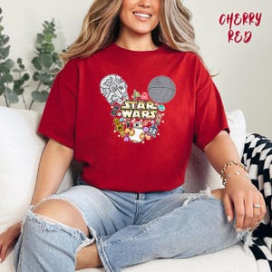 Mickey Head Star Wars Shirt, Star Wars Shirt, Darth Vader Shirt, Stormtrooper, Boba Fett Shirt, Mickey Tee, Darth Vader Gift
