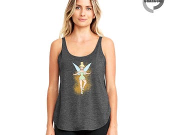 Tinker Bell Tank Top, Disney Tinkerbell Tank Top, Disney Girls Trip, Peter Pan Tank Top, Pixie Dust Tank Top, Fairy Magical Tank Top