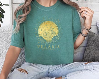 Velaris Shirt, City of Starlight, The Night Court, Velaris City Of Starlight Shirt, The Night Court, SJM Merch Shirt, Acotar Velaris Tee