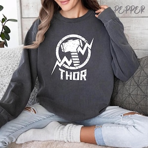 Thor Sweatshirt, Thor Odinson Sweatshirt, Avengers Sweatshirt, Superhero Sweatshirt, God of Thunder Sweatshirt, Hammer Throw Sweatshirt