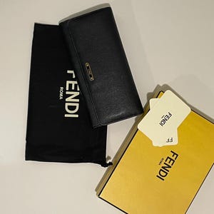 Carteira Fendi Longa Vintage