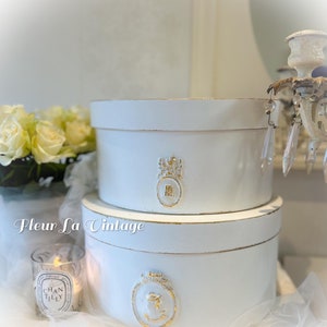 French style hat boxes sales