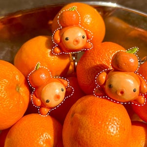 Orange Shmuckle keychains