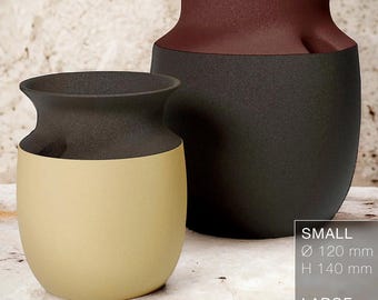 KYOTO Self-Watering Planter – Japanese-Inspired Modern Pot in 2 Sizes & Textures