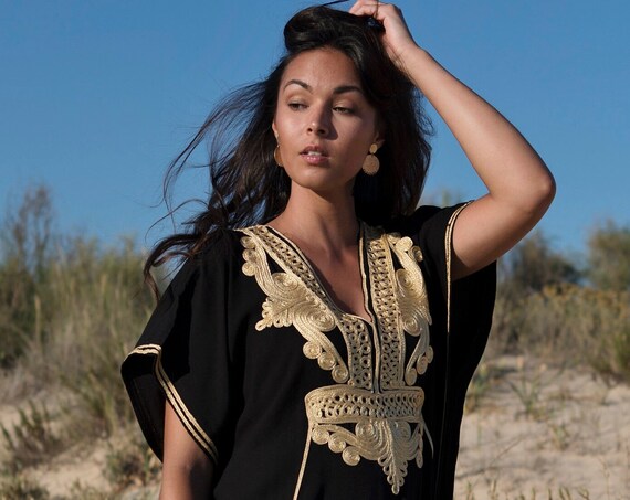gold beach kaftan