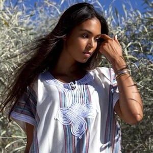 White Kaftan, Resort Caftan, Kaftan, Bedouin White-loungewear, beachwear, beach cover ups,resort,maternity, gift for her,party,home dress