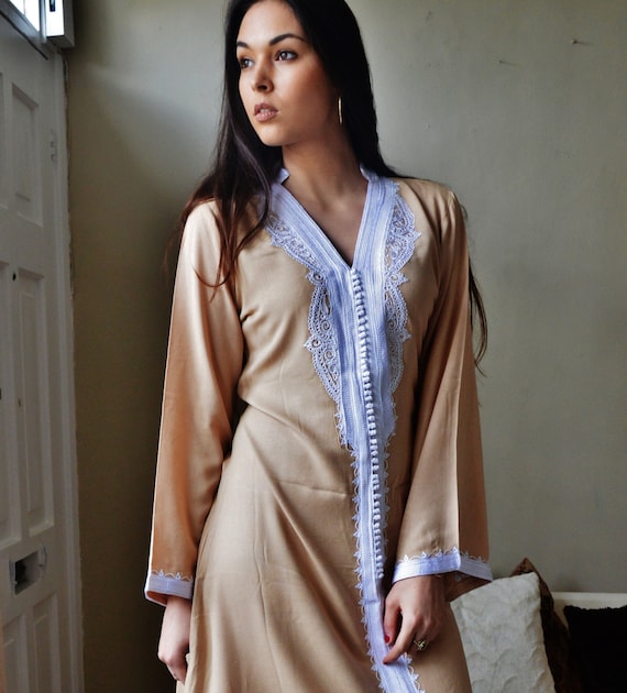 Summer Trend Beige Marrakech Dress - perfect  s,  gifts, resort wear, party,casual dress, ,dress,beach kaftan,,,Summer dress,,Gifts for her