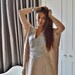Autumn Kaftan Beige Resortwear Caftan-beach cover up, resortwear,abaya wear, maternity wear, wedding gifts, dress,  gifts,,vacations 