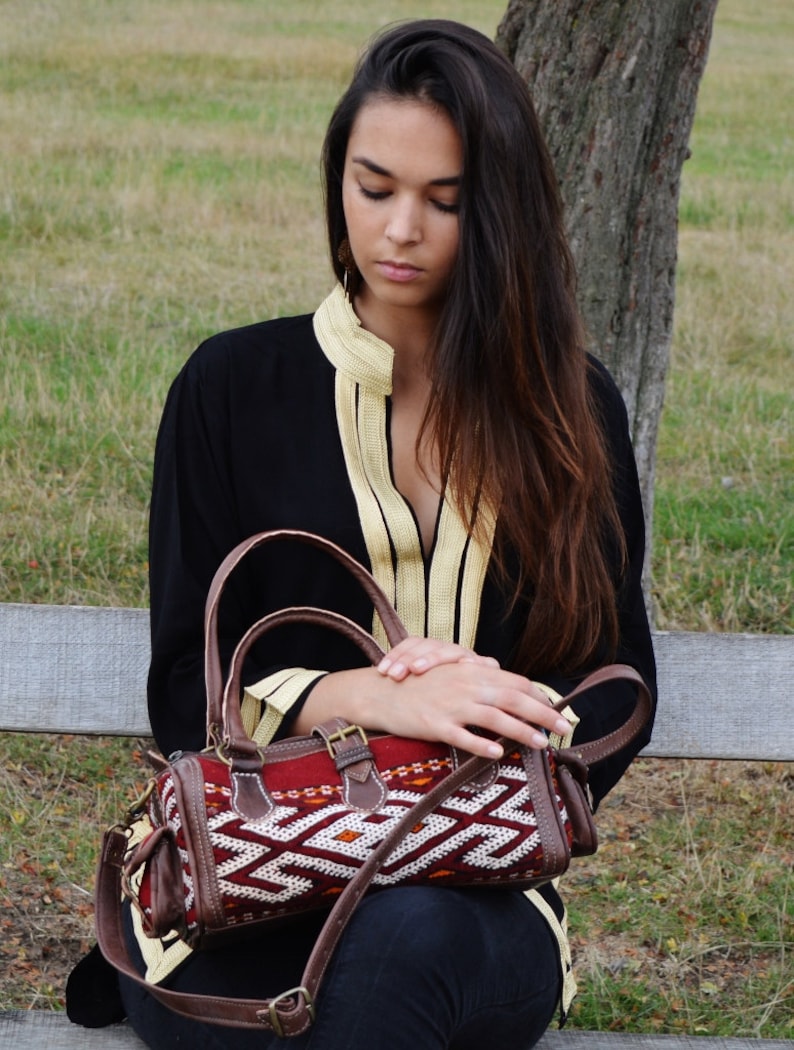 Spring Trendy Tunic Black with Golden Embroidery Mariam perfect resort wear, boho wear, as birthday gifts, black boho tunic, dress,, image 4