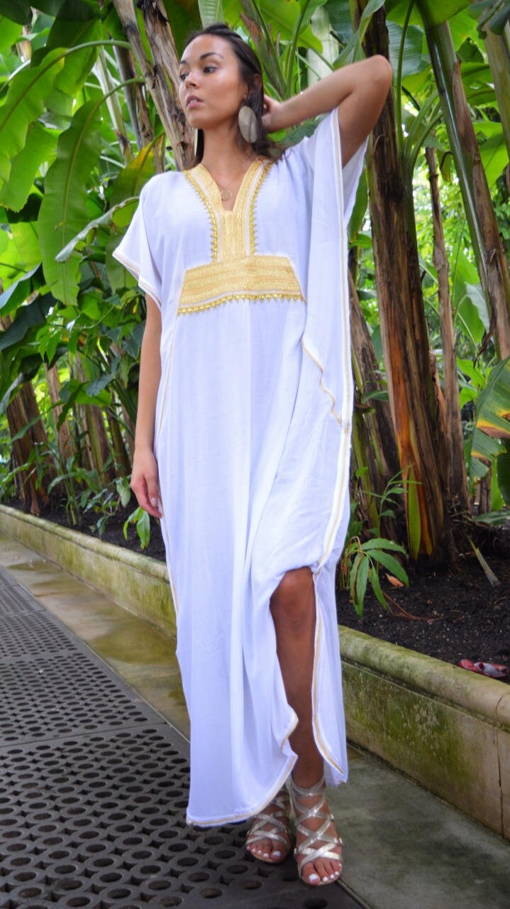 gold beach kaftan