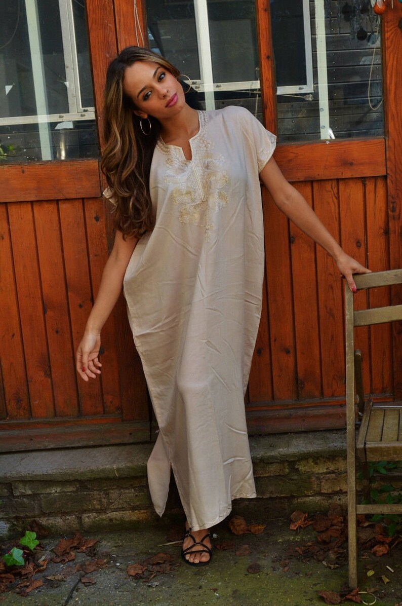 gifts Winter Dress Beige Caftan Kaftan Madeira- lounge kaftan,beach kaftan caftan wedding dress kaftan gifts gifts dress