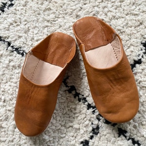 gifts, Tan Brown Moroccan Babouche Slippers-home decor, home wear, sheep skin home slippers,home lounge slippers,Eid gifts,Eid