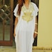 Autumn Resort Caftan Kaftan Marrakech - White Gold Embroidery,  beach cover ups, resort wear,beach kaftan, Christmas gifts,vacations 