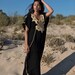 Autumn Kaftan Dress Moroccan Black Gold Beach Caftan-beach cover up, resortwear wear, maternity wear, birthday, wedding gifts, brides kaftan