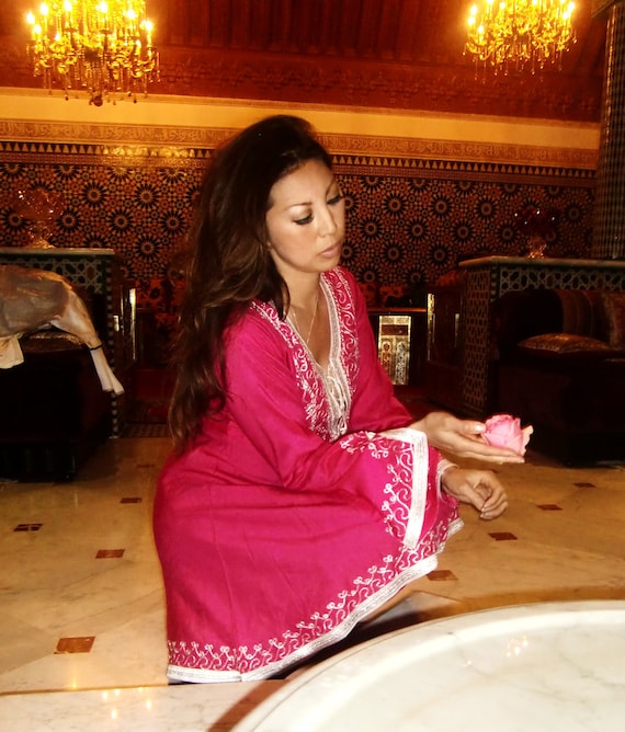 Summer Pink Tunic Dress Marrakech Tunic- Casual wearwear, resortwear, wedding gift, honeymoon wear, bohemian wear, birthday gifts, tunic,Eid