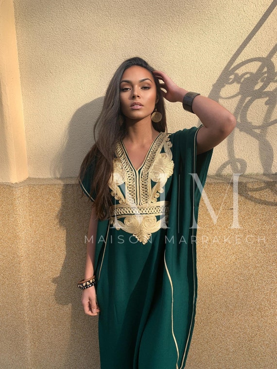 Gold beach kaftan hotsell