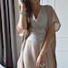 Kaftan, Beige Silver Resort Caftan Kaftan- loungewear, as beachwear,cover , Kaftan, maternity, birthday gifts,beach kaftan,vacations