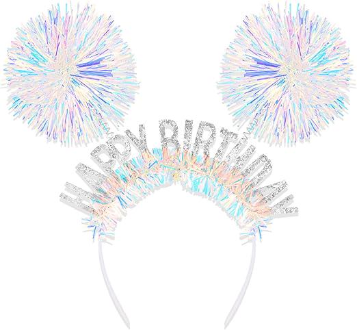 Happy Birthday Krone & Schärpe Set Für Frauen – Strass Tiara & Schärpe Für Geburtstagsfeiern