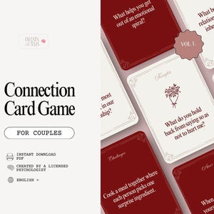 160 Paare Kartenspiel + RECONNECT Beziehung, Intimität und Therapie