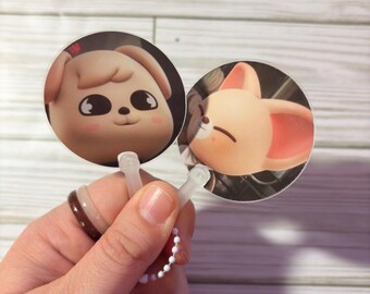 K-pop Stray Kids SKZOO Mini Fan Picket Keychain - Etsy