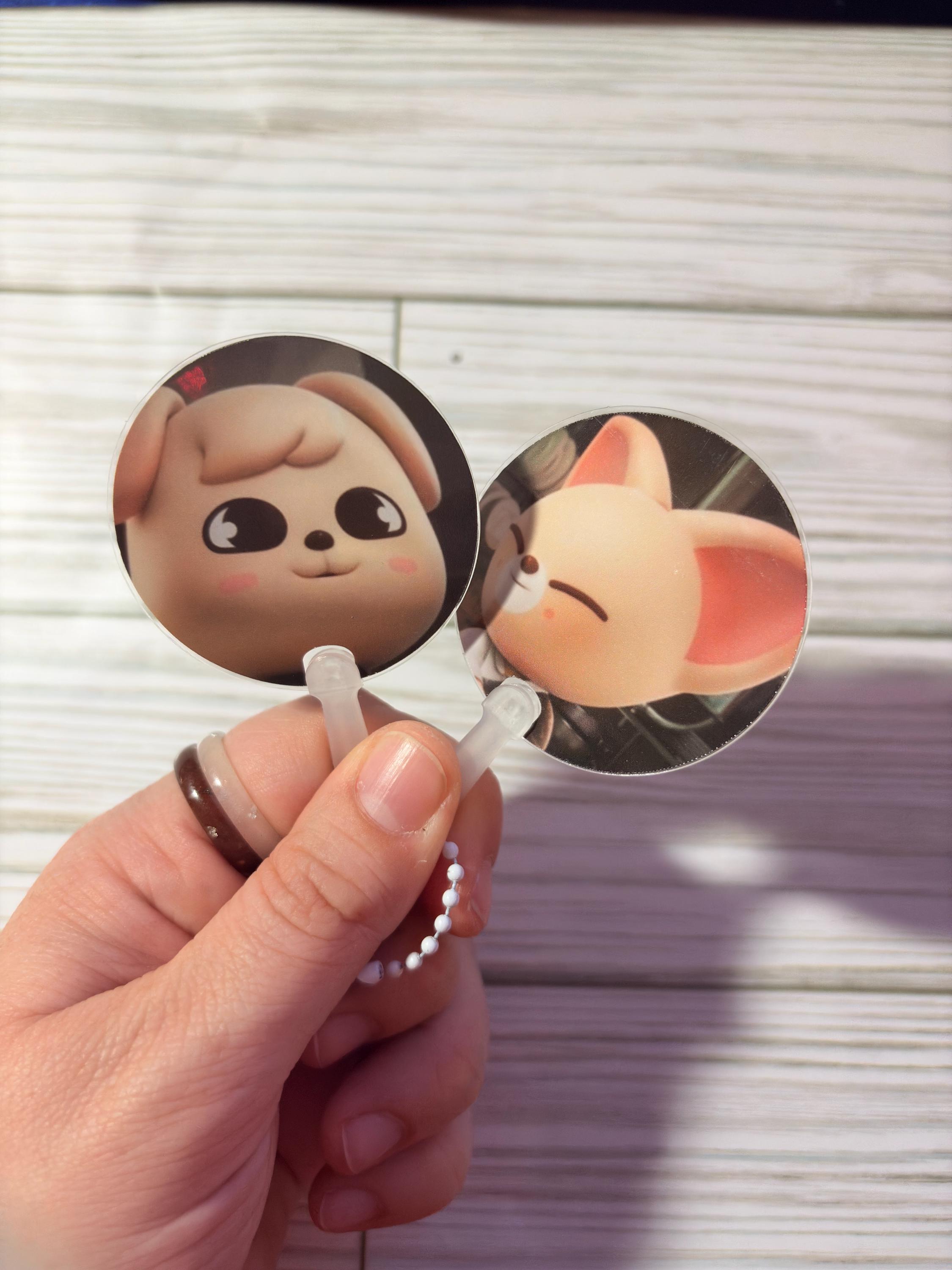 K-pop Stray Kids SKZOO Mini Fan Picket Keychain - Etsy