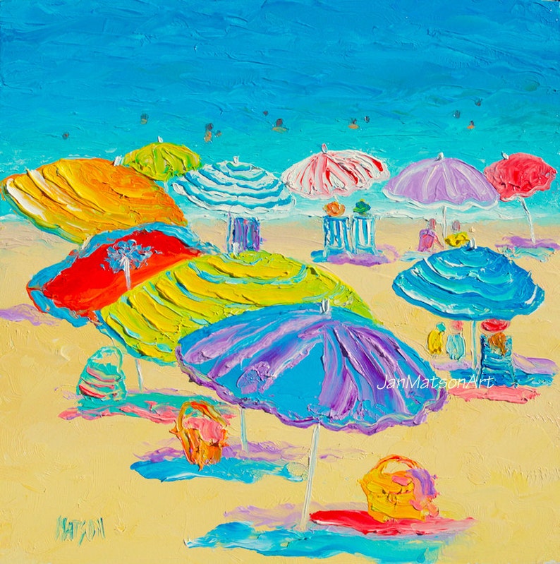 Florida Beach decor beach art Destin Beach Painting Etsy