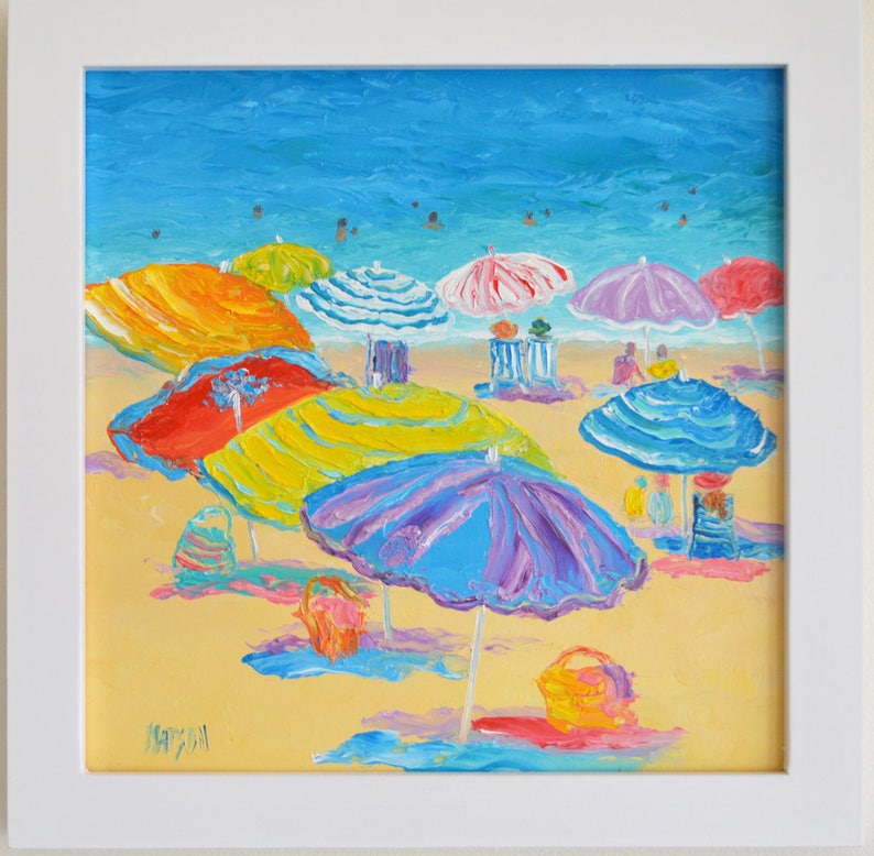 Florida Beach Decor Beach Art Destin Beach Painting Etsy