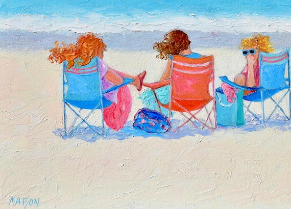 バリ絵画:beach girls バリ絵画:beach girls バリ絵画:beach girls バリ絵画:beach girls