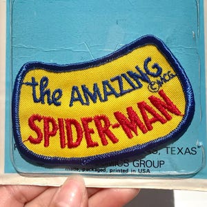Vintage super-hero patch