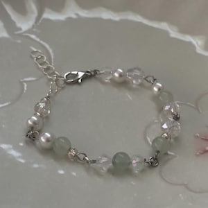 Simple Beaded Bracelet - Handmade