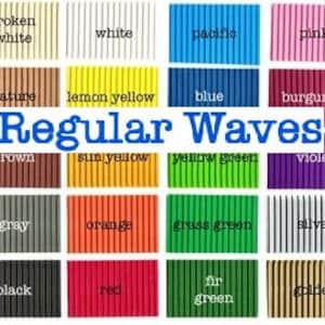 Corrugated board in 18 colors Large sheets 13x 9 for crafting image 1