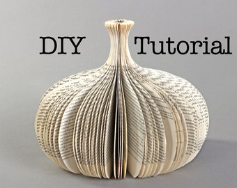 Tutorial: DIY cutting a book sculpture