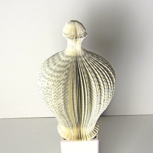 Book Art: The Perfume I, Book sculpture, NOT MOUNTED image 3