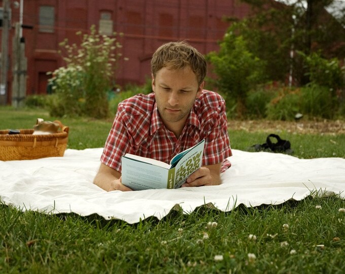 Picnic and Beach Blanket Raw Silk Etsy