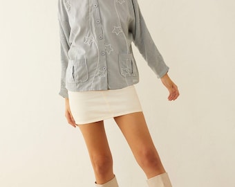 Chaqueta con capucha Cloudcroft Sky