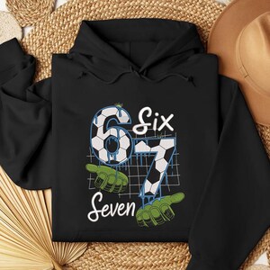 Soccer 67 Six Seven Funny Gen Alpha Meme Drip Embroidery, Soccer 67 Meme Machine File, Funny Gen Alpha Drip File, Cool Football Meme File image 6