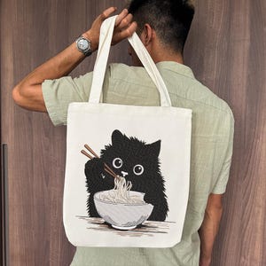 Ramen Cat Embroidery Design, Cute Noodle Cat Machine File, Japanese Anime Cat File, Anime Cat Pes, Ramen Lover, Cat Lover, Instant Download image 10