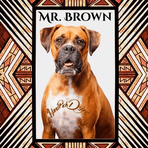 Tribal Pattern Wall Art Prints: Brown Decor, Affirmation Frames (PDF Download 24x30")