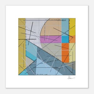 BMFA - Triptych FA - Classic Matte Paper Poster 70x70 cm / 28x28″
