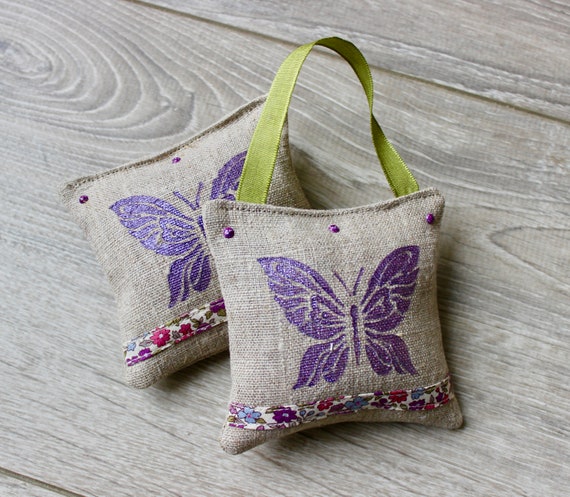 2 lavender sachets in Liberty of London