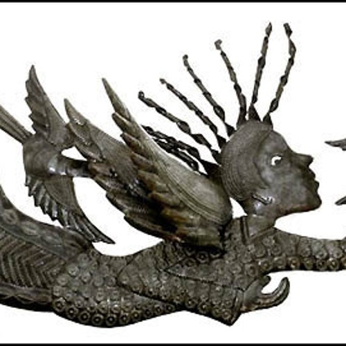 ANGEL METAL ART Wall Hanging 34 Haitian Art Angel Etsy