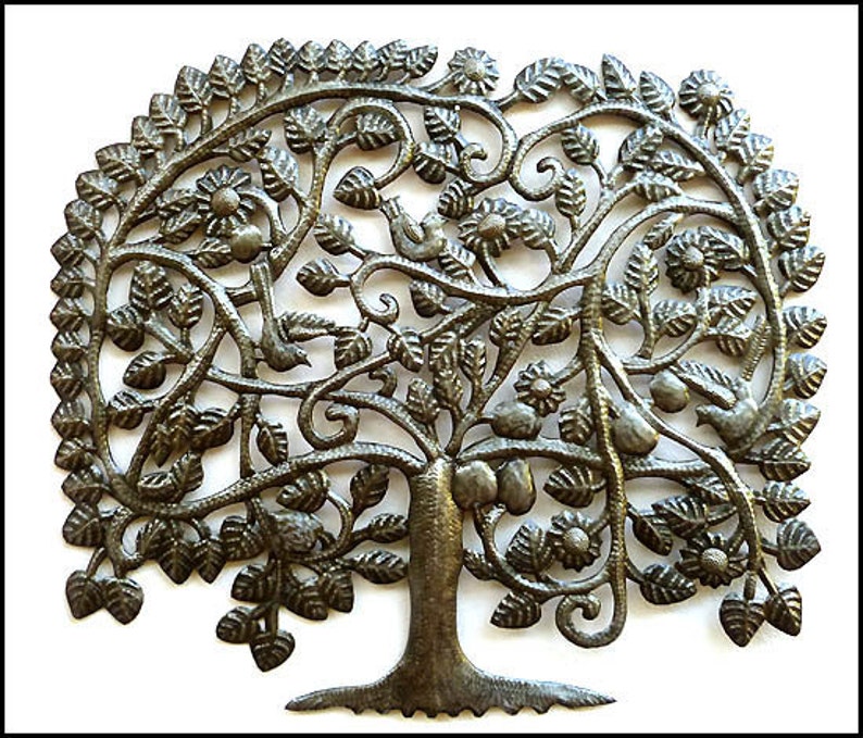Metal Wall Decor Tree of Life Metal Wall Art Outdoor Metal Etsy Australia