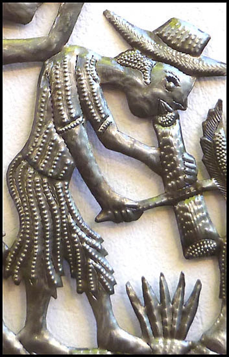 HAITIAN METAL ART Haitian Carnival Band Recycled Steel Drum Etsy