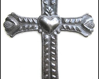 METAL CROSS Wall Hanging, Christian Wall Art, Metal Art Cross, Christian Gift, Christian Cross, Religious Wall Art, W-128