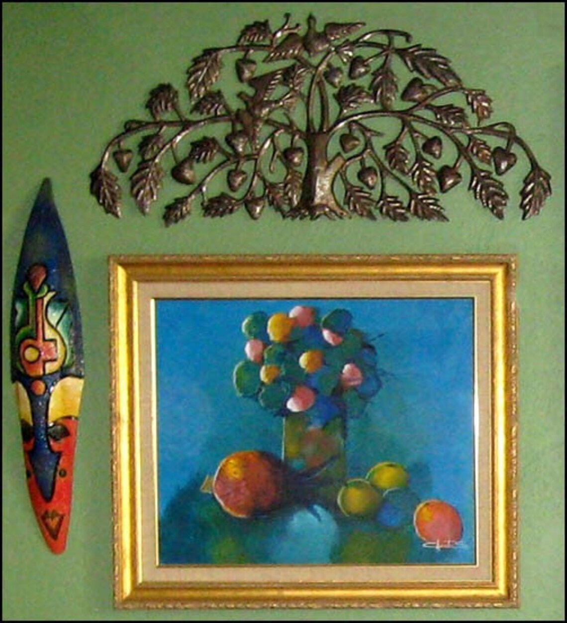 HAITIAN METAL ART Handcrafted Metal Wall Hanging Metal Etsy