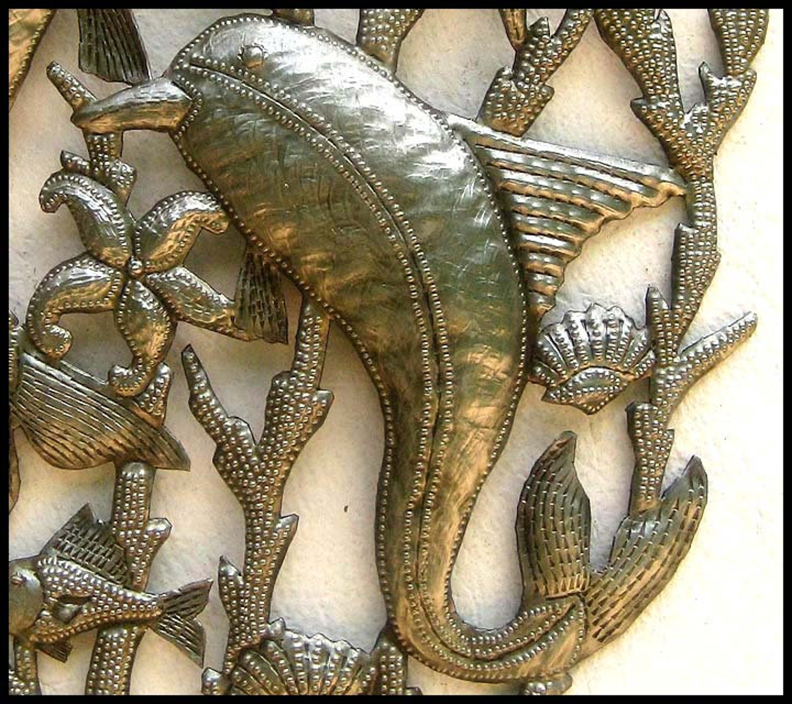 METAL BEACH DECOR Wall Hanging Nautical Art Metal Wall Art Etsy