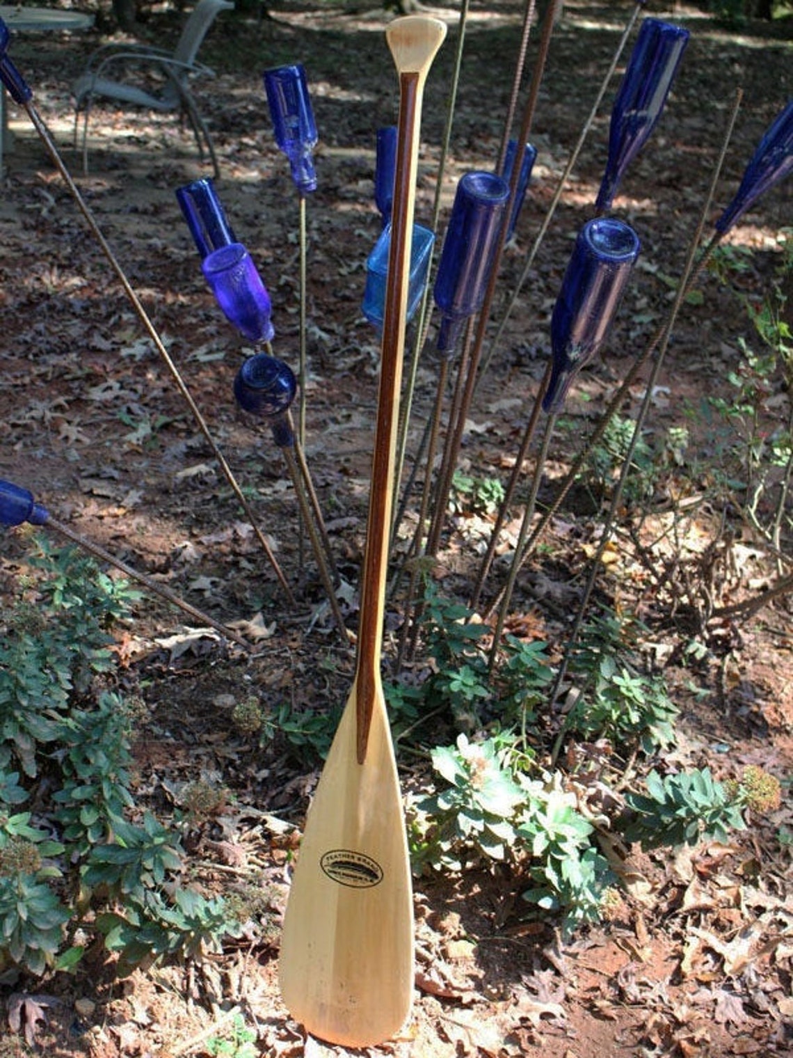 52 Inch Paddle Oar Caviness Feather Brand Wood Canoe Kayak Etsy