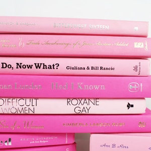 6 Light Pink, Bright Pink or Mixed Pink Books, Your Choice image 4