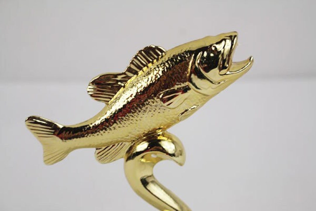 Vintage Fishing Trophy Etsy